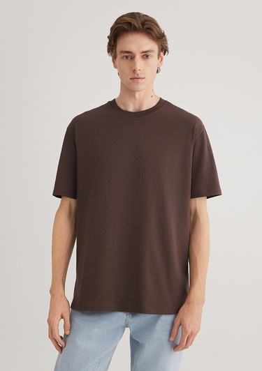  Mavi 2li Erkek Basic Tişört Loose Fit / Bol Rahat Kesim 0612317-70251