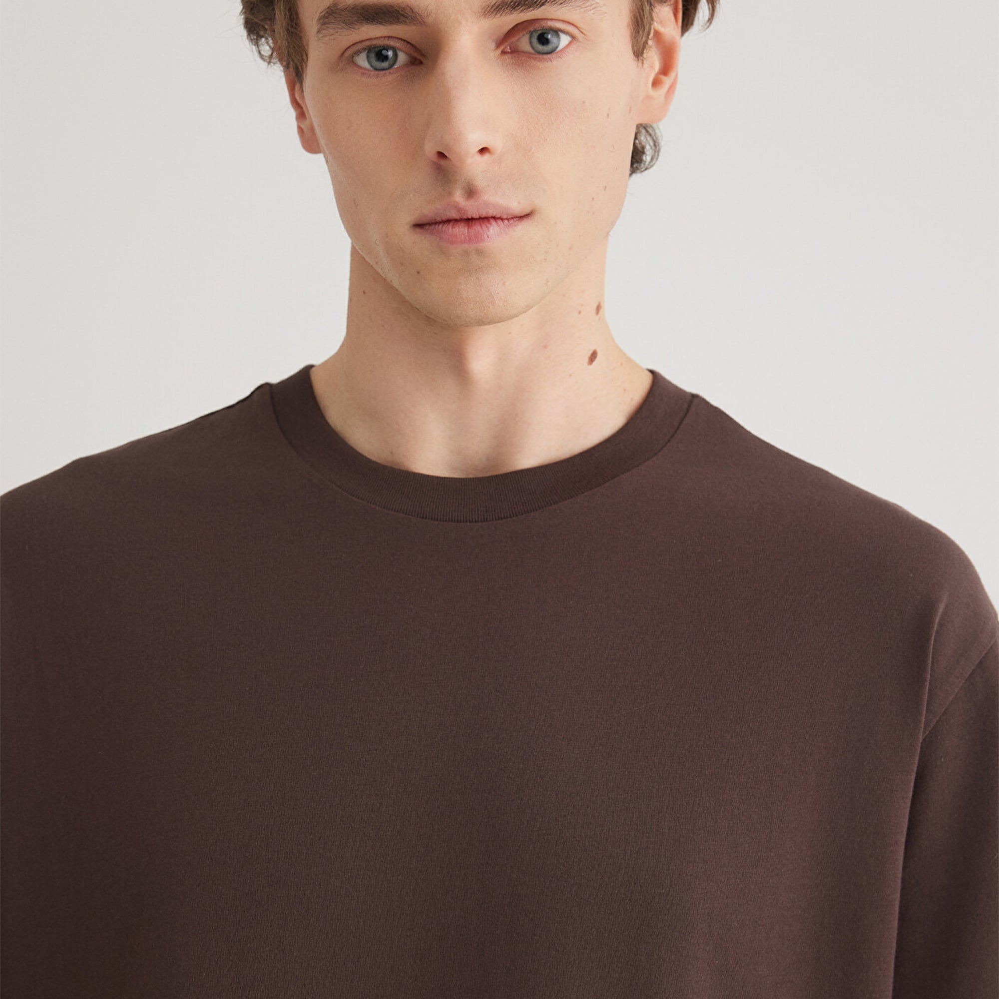 Mavi 2li Erkek Basic Tişört Loose Fit / Bol Rahat Kesim 0612317-70251