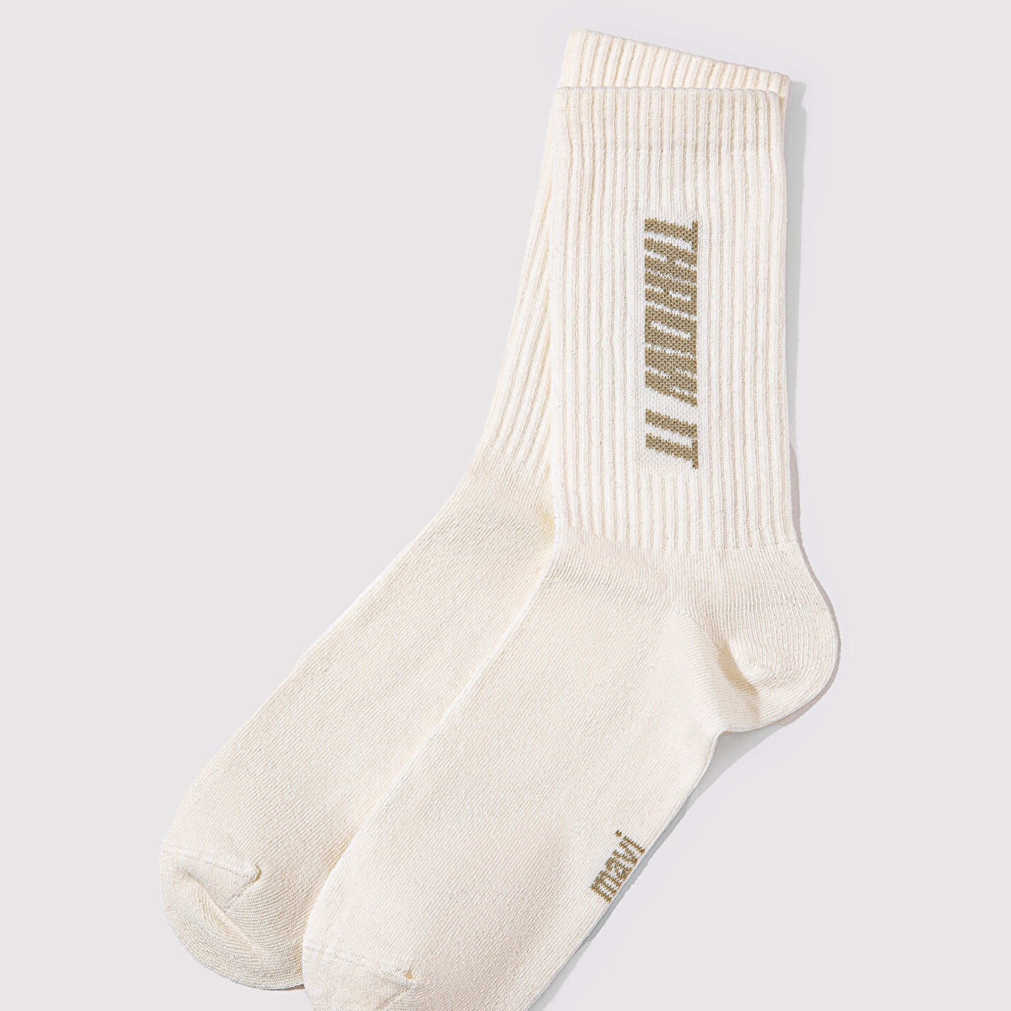 Mavi Ekru Soket Çorap 0911755-34671