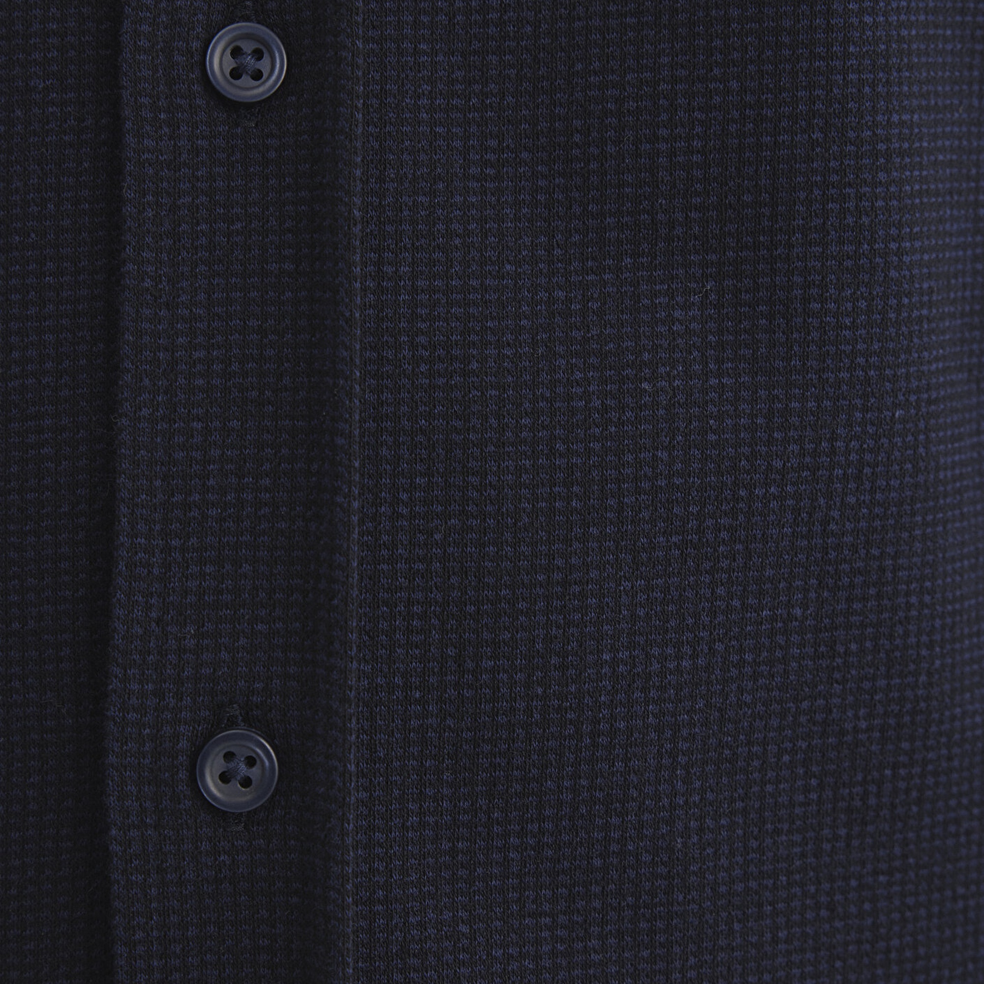 Mavi Lacivert Örme Gömlek Slim Fit / Dar Kesim 0211249-70490