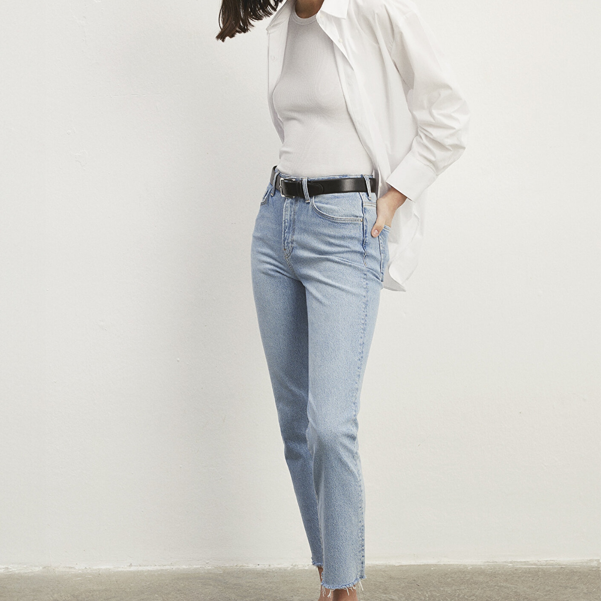 Mavi New York Classic Denim Buz Mavi Jean Pantolon 101441-86391