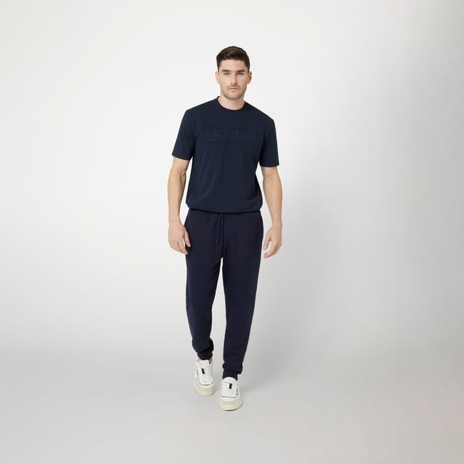  Guess Aldwin Long Organiccle 365 Erkek Lacivert Eşofman Altı