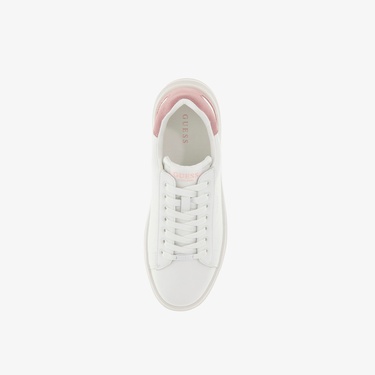  Guess Elbina Leather Kadın Pembe Sneaker
