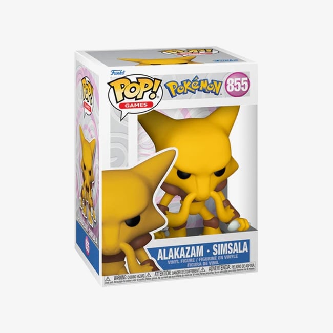  Funko POP Games: Pokemon Alakazam Renkli Figür