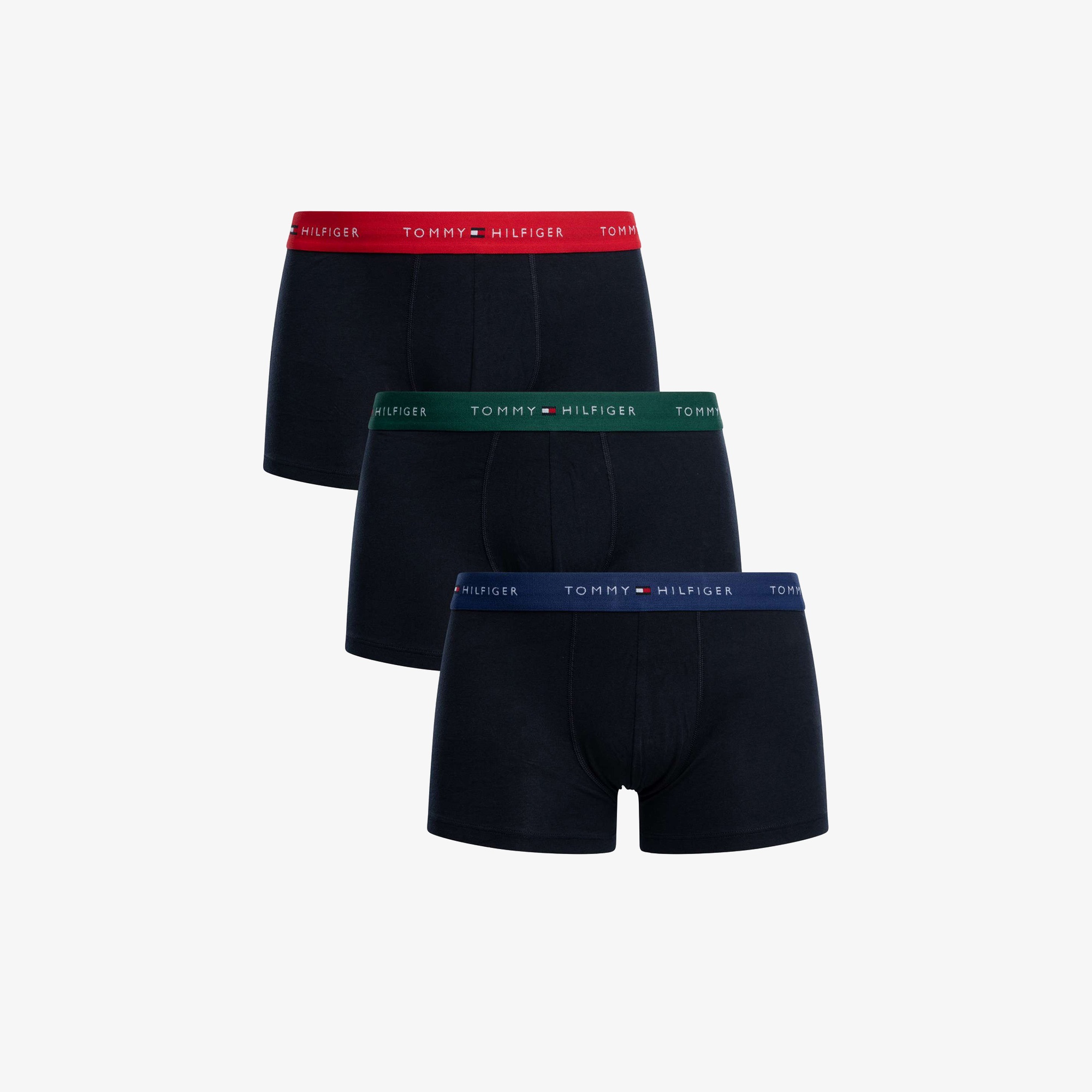 Tommy Hilfiger Trunk Erkek Lacivert 3'lü Boxer