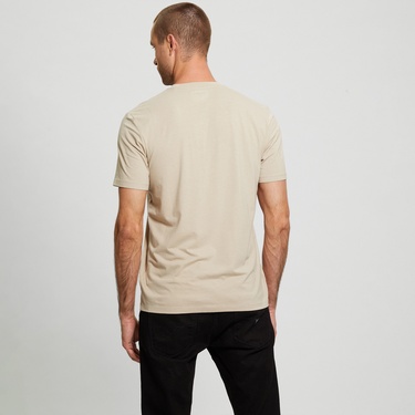  Guess Hedley Erkek Bej T-Shirt