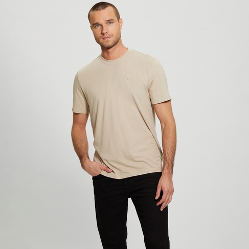  Guess Hedley Erkek Bej T-Shirt