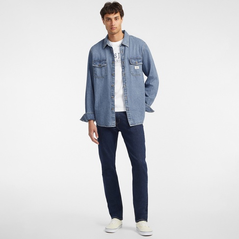  Guess G14İm Eco Recy Varane Indigo Erkek Mavi Jean