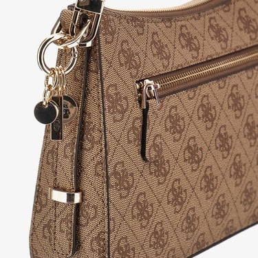  Guess Erica Kadın Kahverengi Omuz Çantası