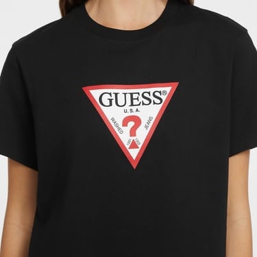  Guess Kadın Siyah T-Shirt