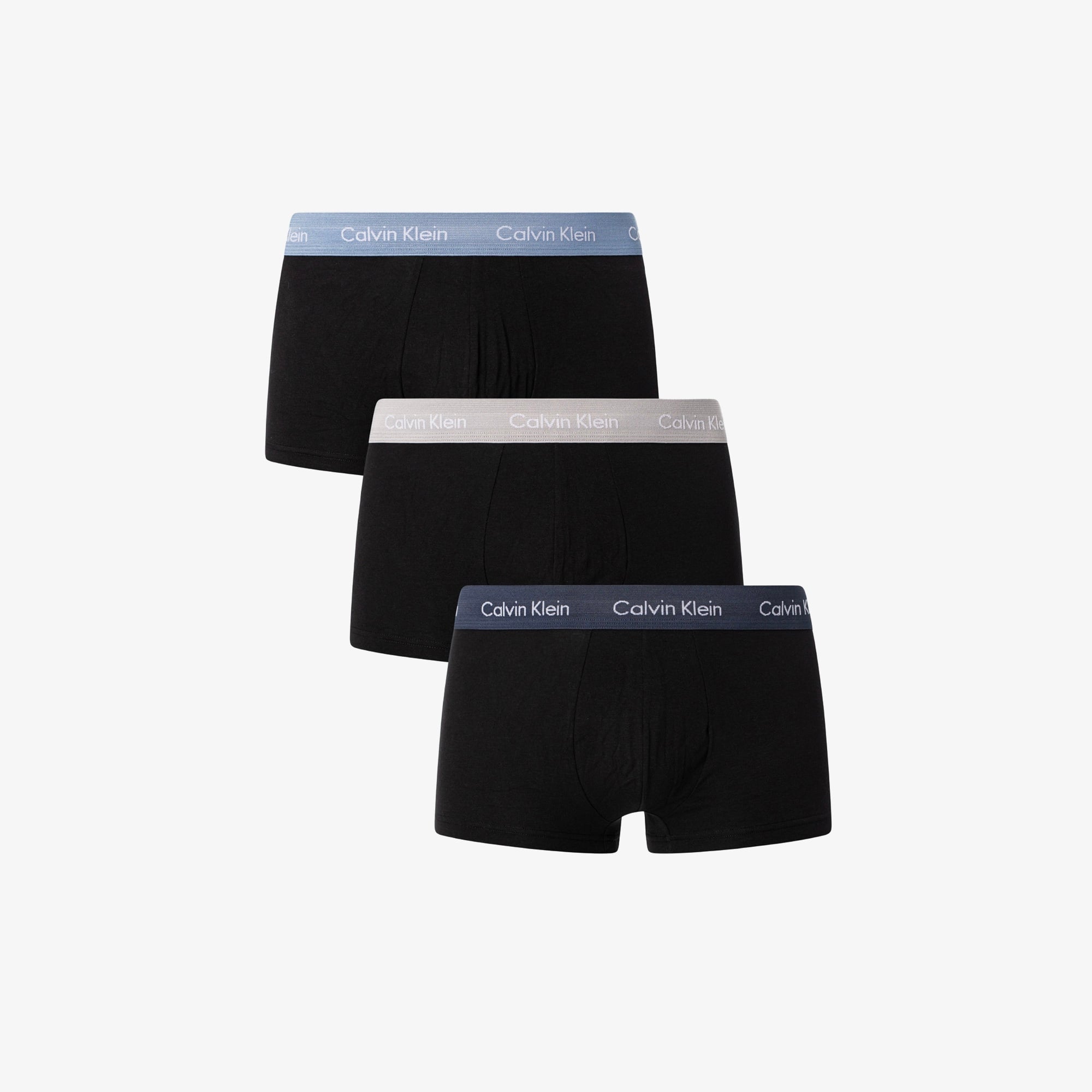 Calvin Klein 3lü Erkek Siyah Boxer