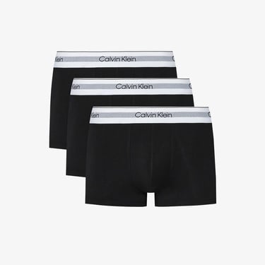  Calvin Klein 3lü Erkek Siyah Boxer