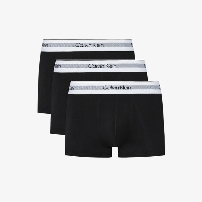  Calvin Klein 3lü Erkek Siyah Boxer
