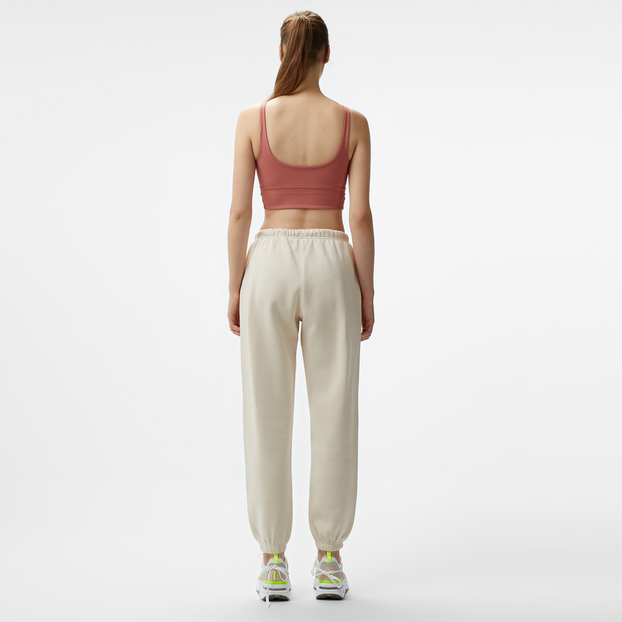 Jordan Brooklyn Fleece Kadın Krem Eşofman Altı