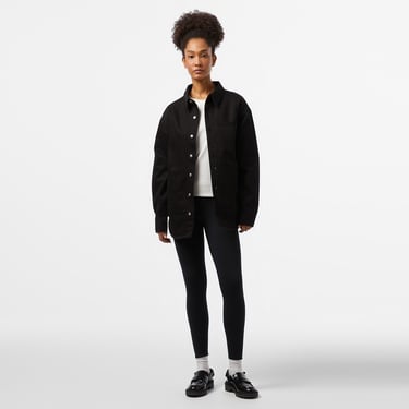  Calvin Klein Jeans Dad Denım Overshırt Kadın Siyah Gömlek