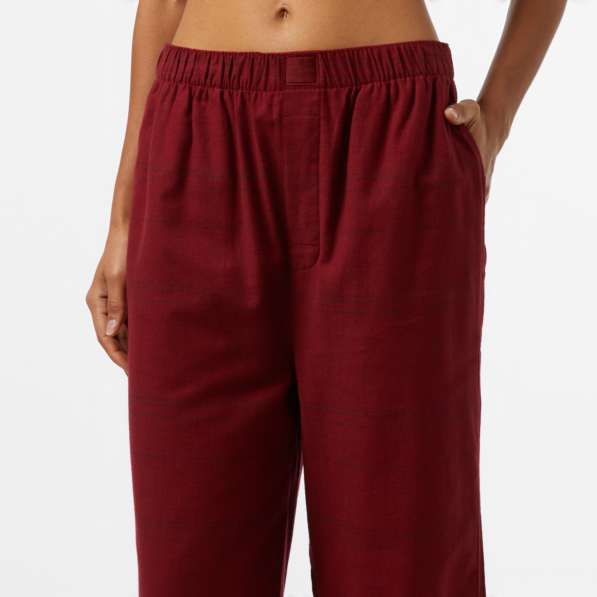 Calvin Klein Kadın Kırmızı Pijama Altı