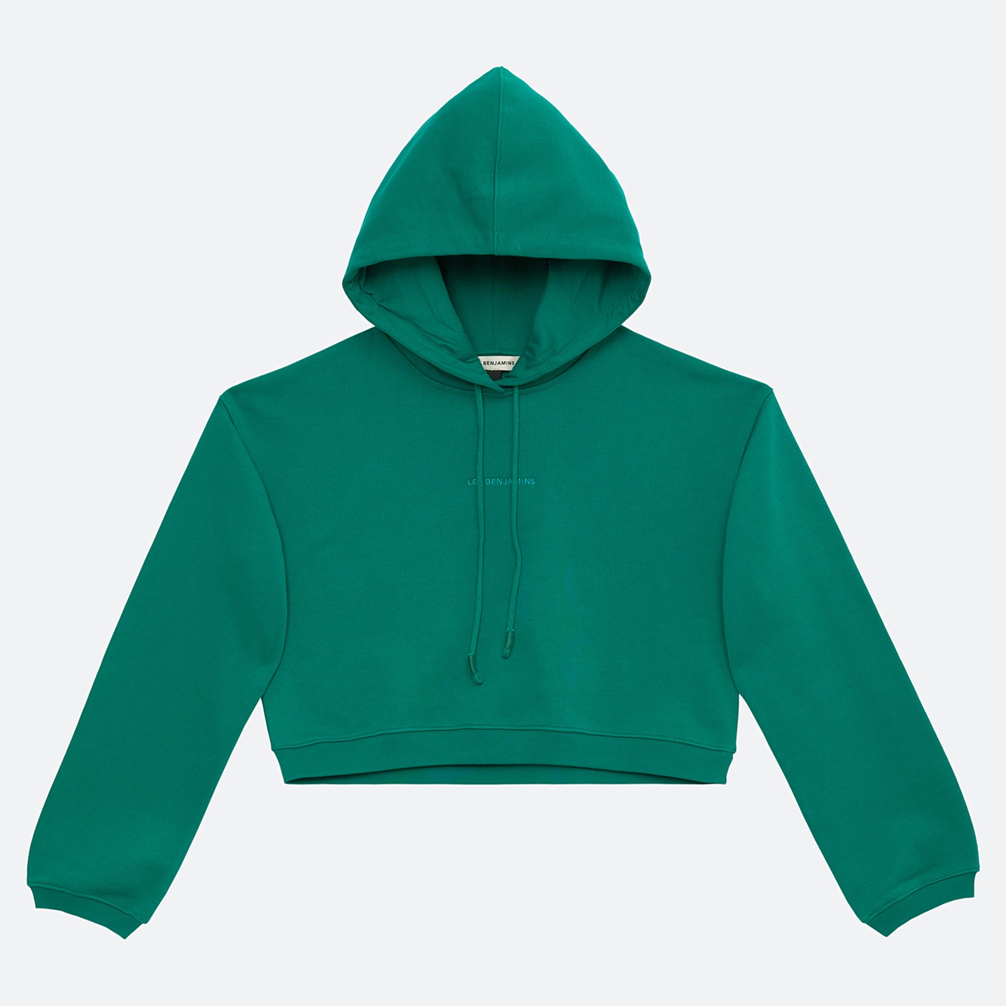 Les Benjamins Essentials Kadın Yeşil Hoodie