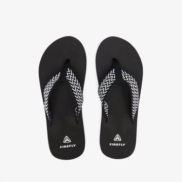  Firefly Vyana Erkek Siyah Parmak Arası Terlik