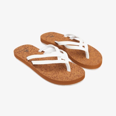  Firefly Kira IV Kadın Beyaz Parmak Arası Terlik