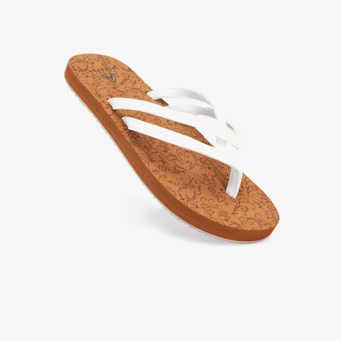  Firefly Kira IV Kadın Beyaz Parmak Arası Terlik