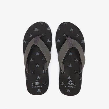  Firefly Toledo XI Unisex Siyah Parmak Arası Terlik