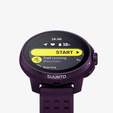  Suunto Race Titanium Amethyst Unisex Mor Kol Saati