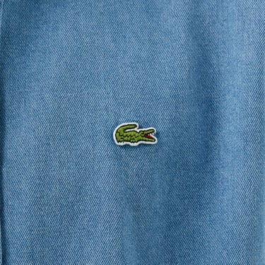  Lacoste Erkek Regular Fit Denim Mavi Gömlek