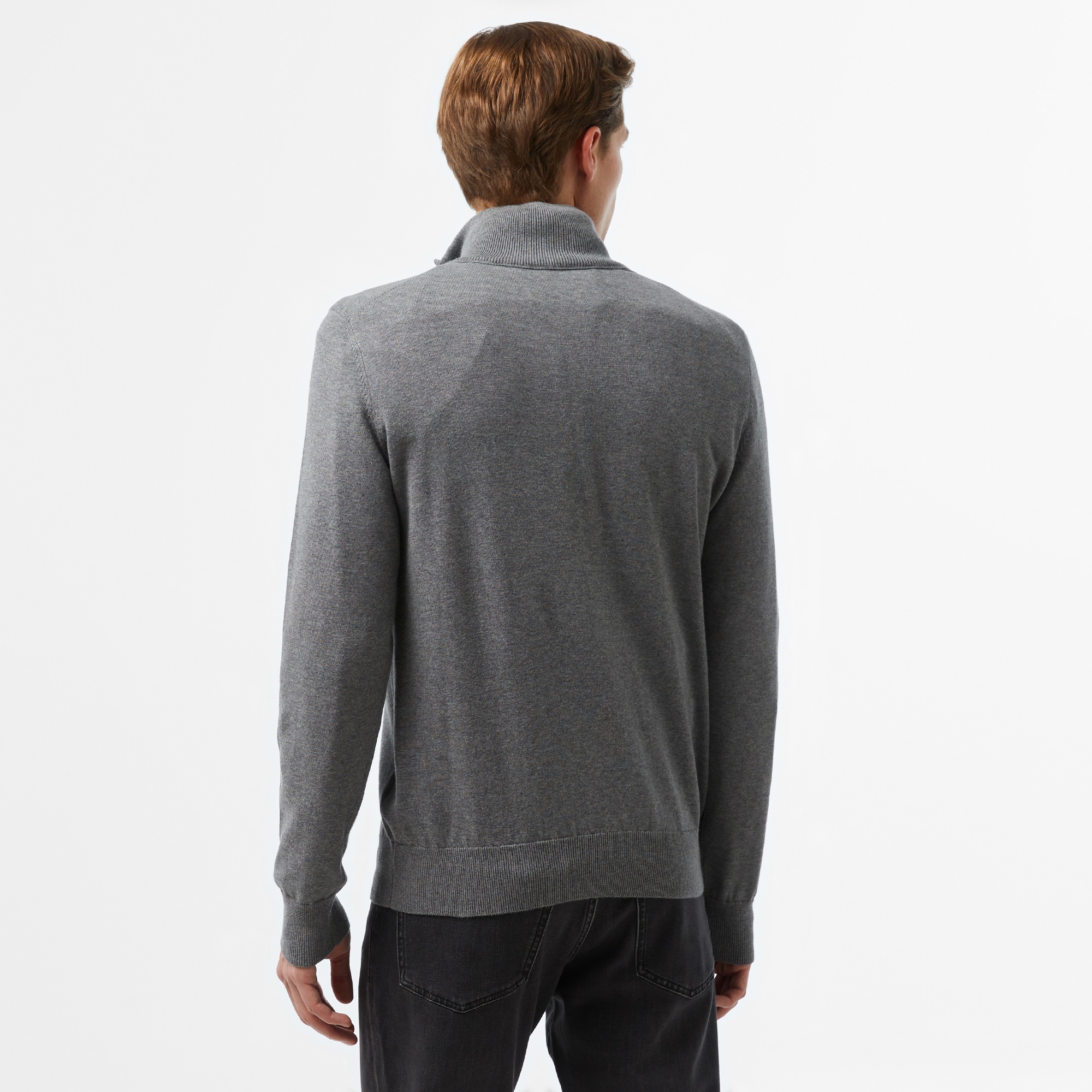 Boss Erkek Gri Triko