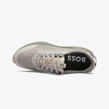  Boss Erkek Gri Sneaker