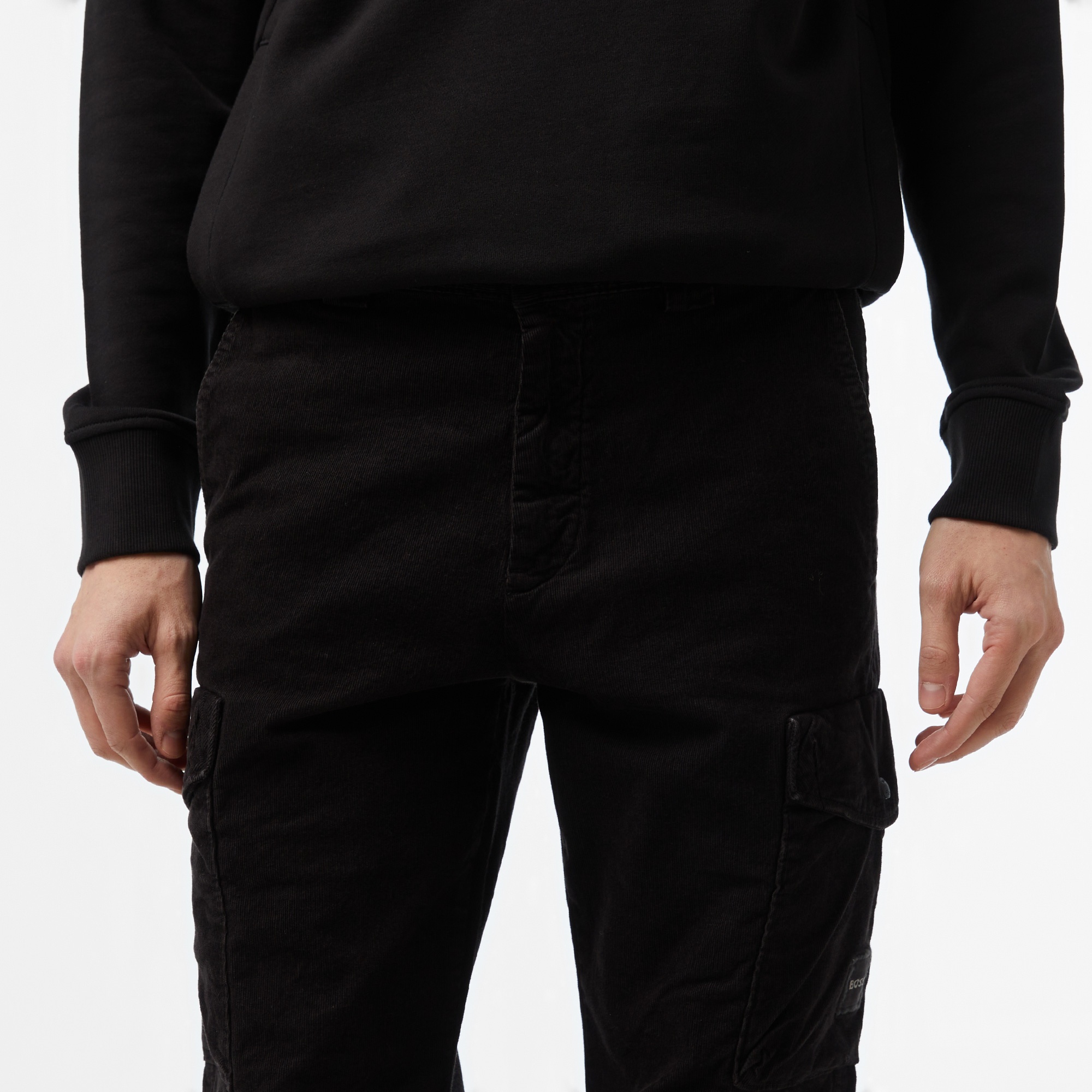 Boss Erkek Siyah Pantolon