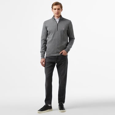  Boss Erkek Gri Triko