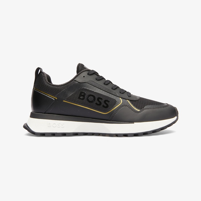  Boss Erkek Siyah Sneaker