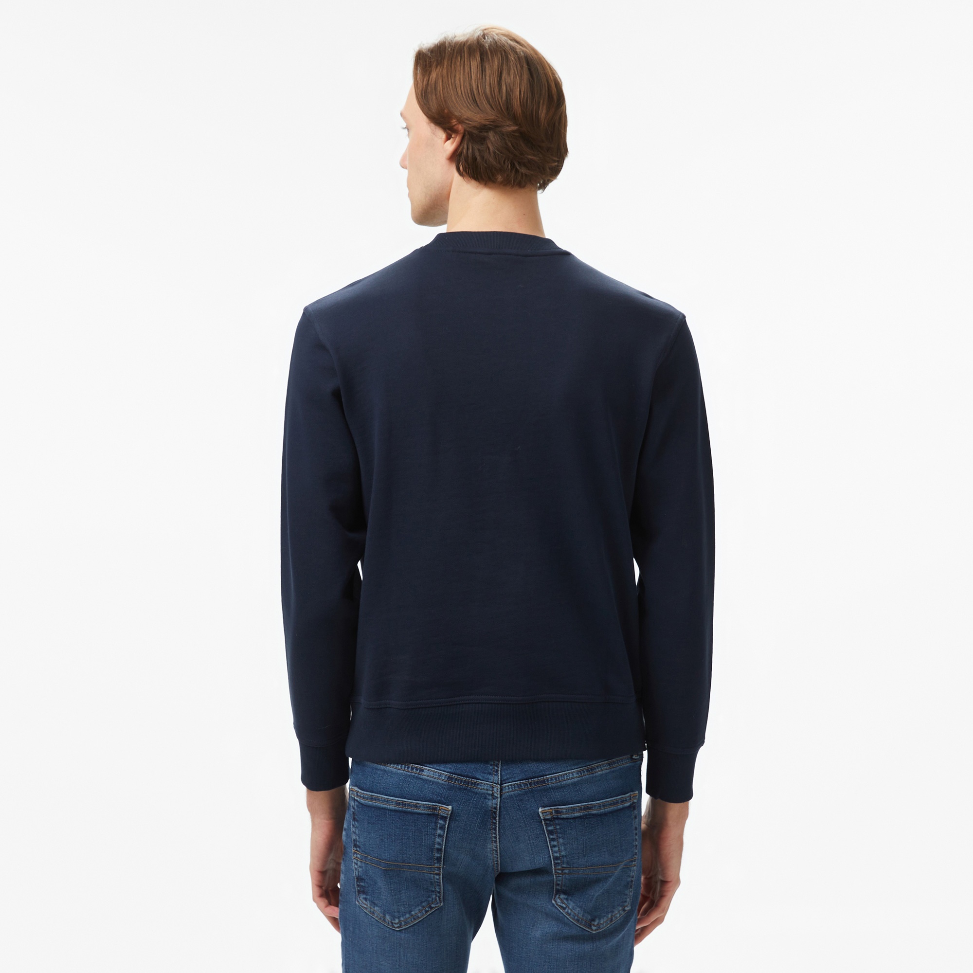 Boss Erkek Mavi Sweatshirt