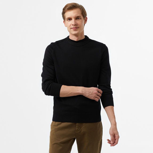  Boss Avac Erkek Siyah Kazak