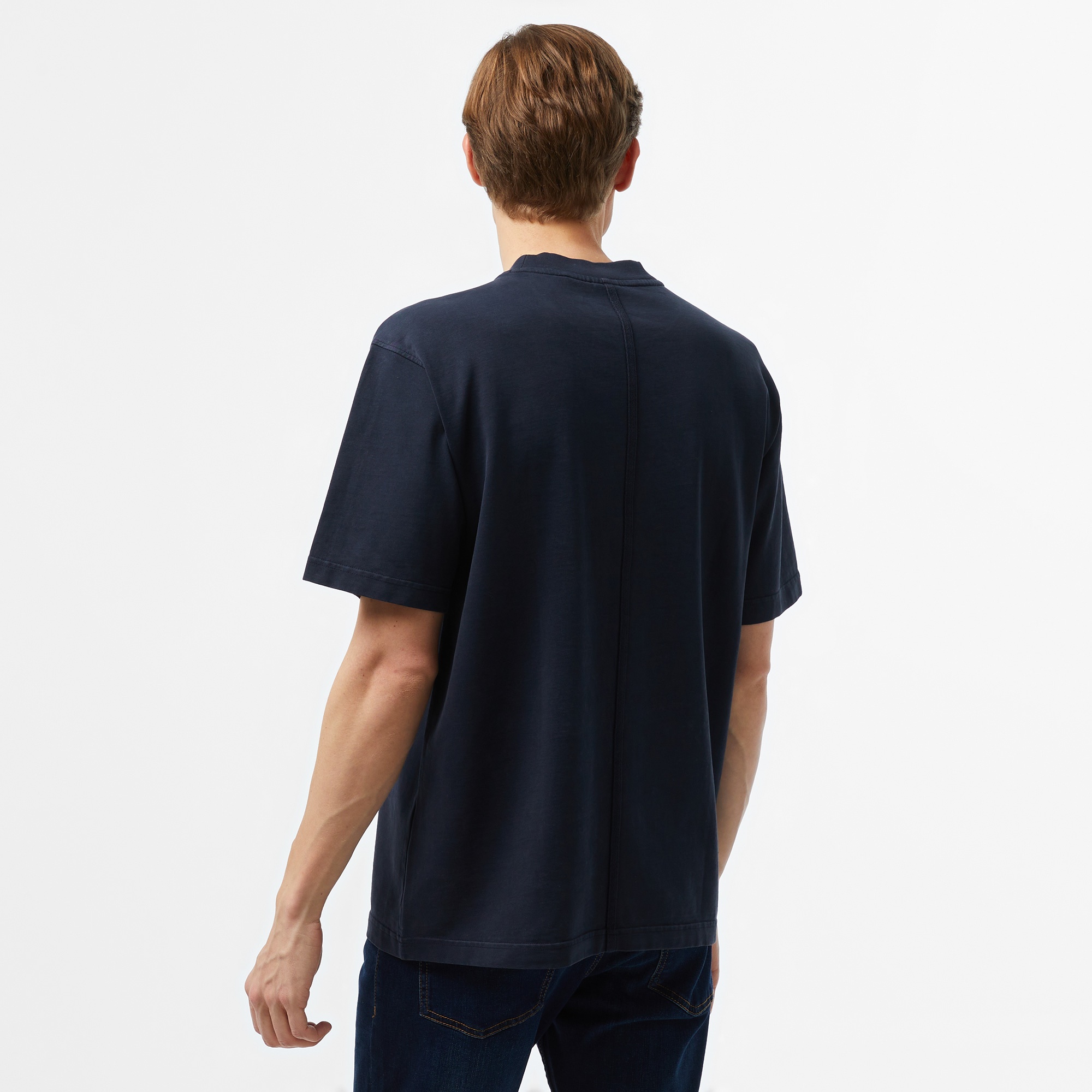 Boss Erkek Mavi T-Shirt