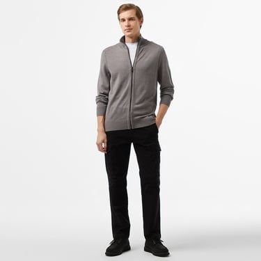  Boss Erkek Gri Hırka