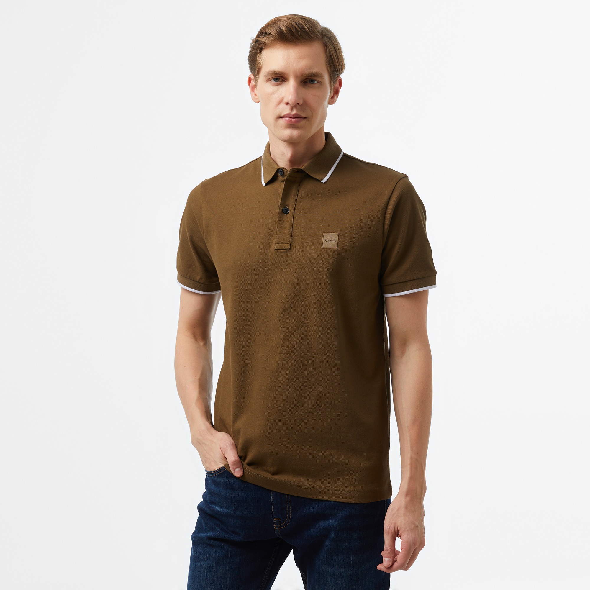 Boss Passertip Erkek Yeşil Polo