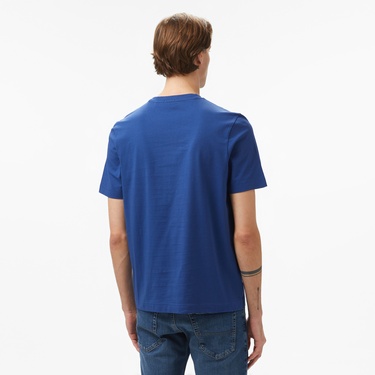  Boss Erkek Mavi T-Shirt