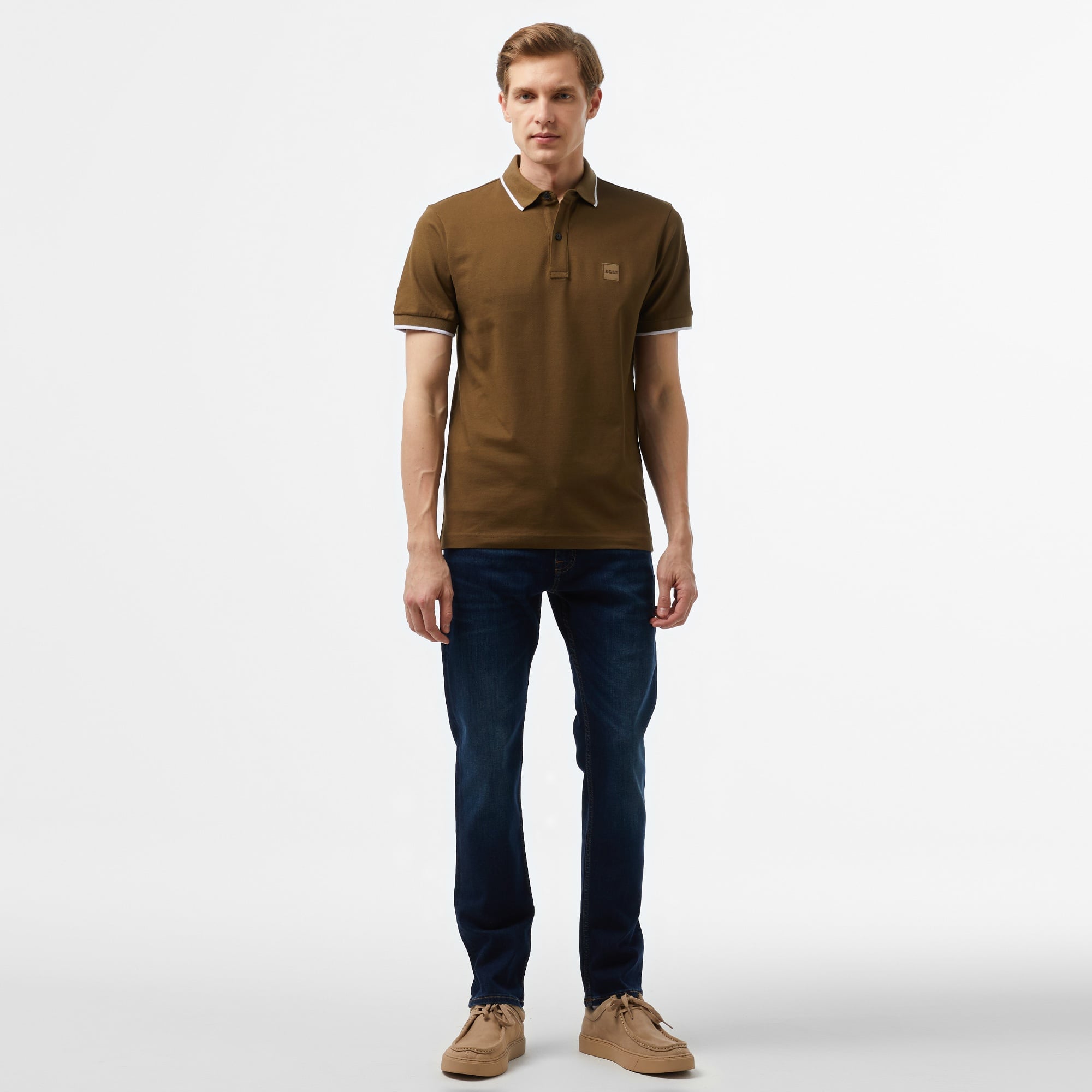 Boss Passertip Erkek Yeşil Polo