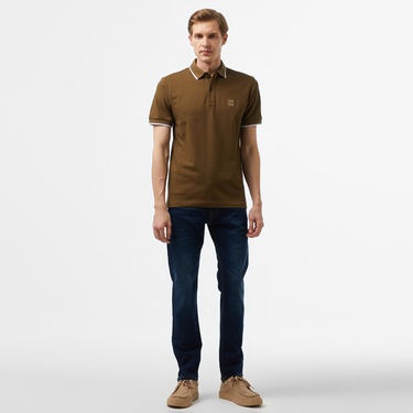  Boss Passertip Erkek Yeşil Polo