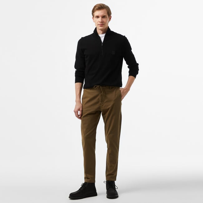  Boss Erkek Kahverengi Pantolon