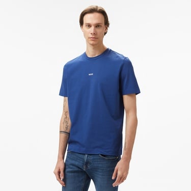  Boss Erkek Mavi T-Shirt