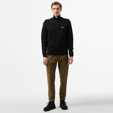  Boss Erkek Siyah Kazak