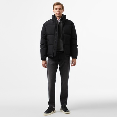  Hugo Erkek Siyah Mont