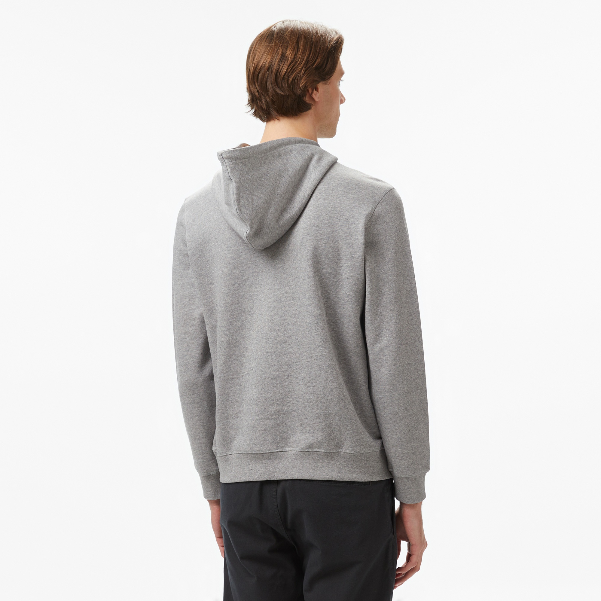 Boss Erkek Gri Hoodie