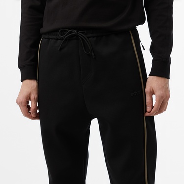  Boss Erkek Siyah Eşofman Altı