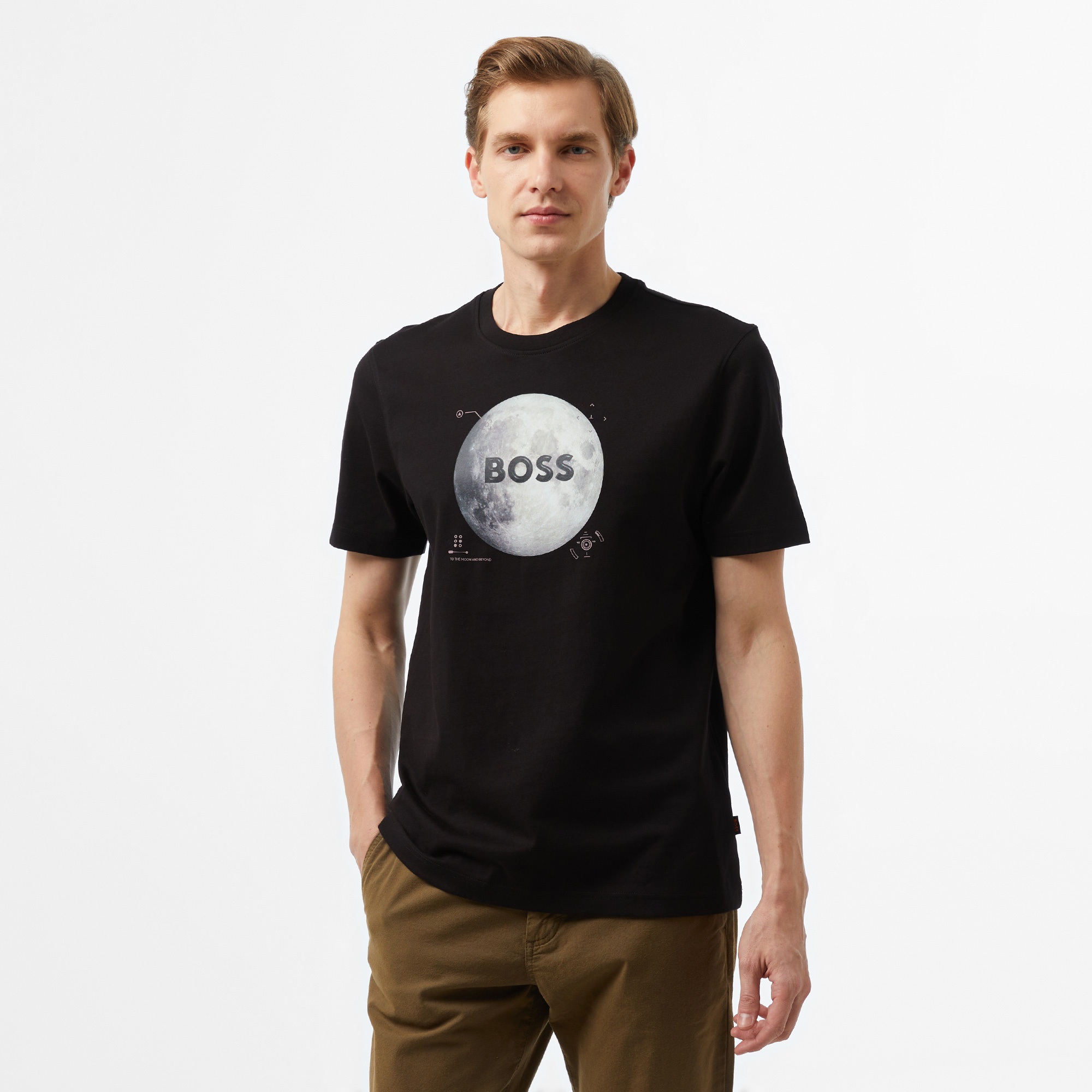 Boss Erkek Siyah T-Shirt