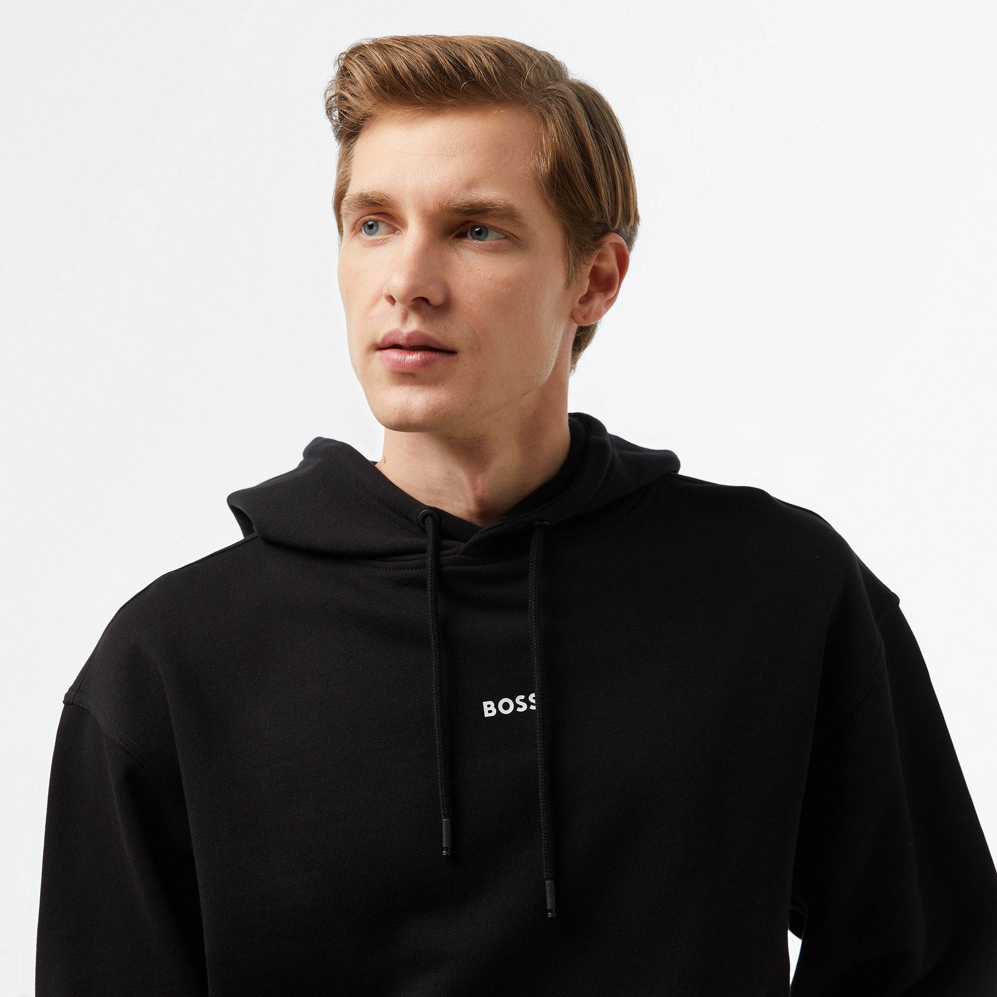 Boss Erkek Siyah Sweatshirt