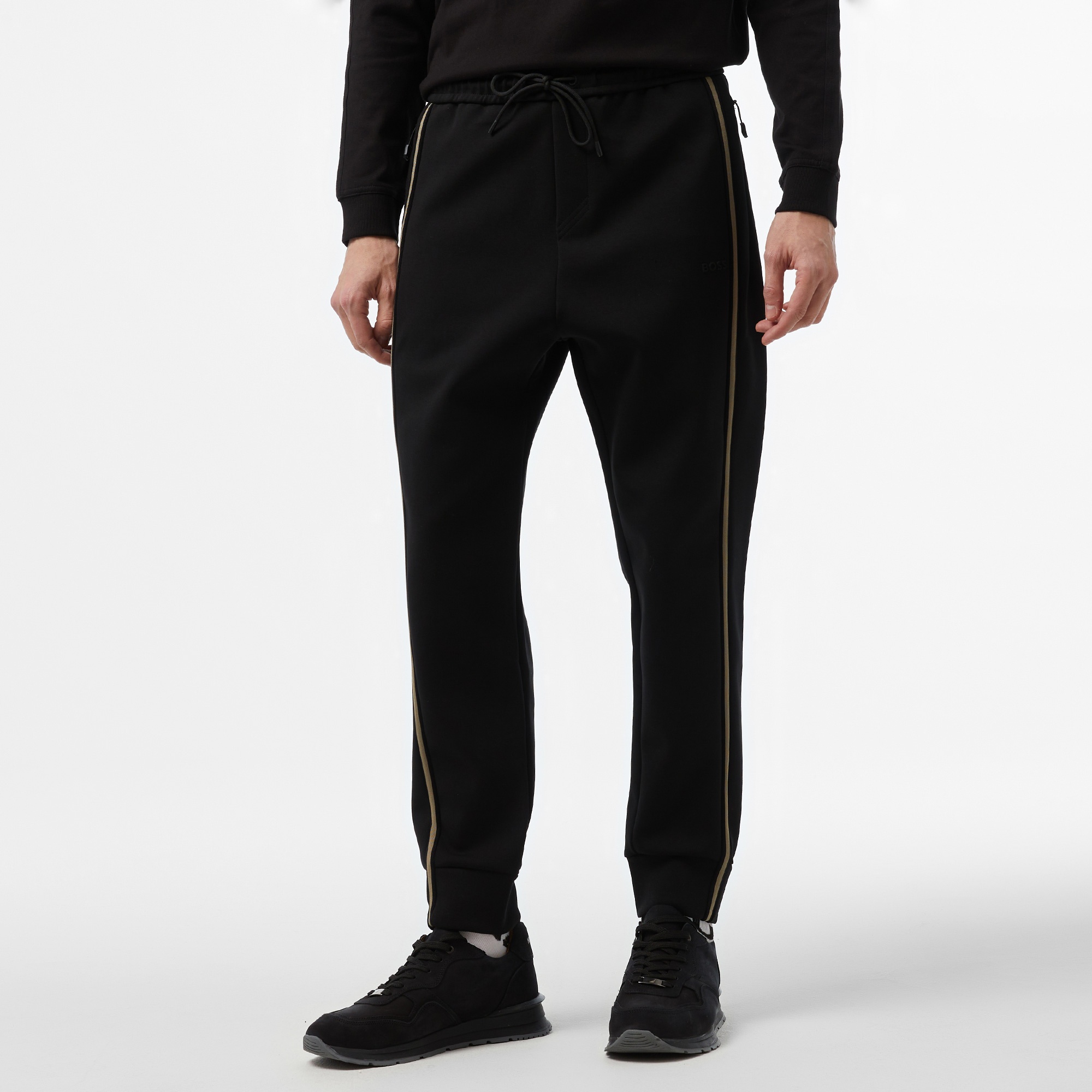 Boss Erkek Siyah Eşofman Altı