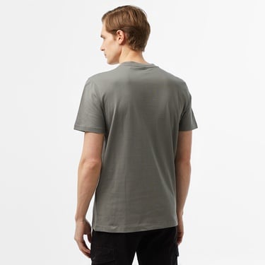  Boss Thinking Erkek Gri T-Shirt